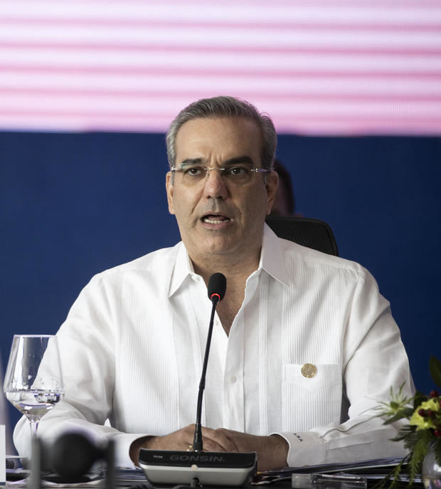 Imagen de archivo del presidente de República Dominicana, Luis Abinader.