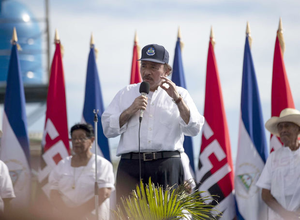 El presidente de Nicaragua, Daniel Ortega.