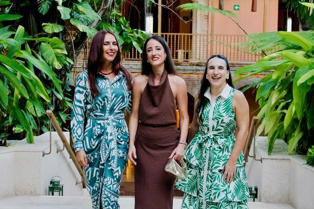 Beatriz Pfeifer, Lucia Perica y Barbara Maria.