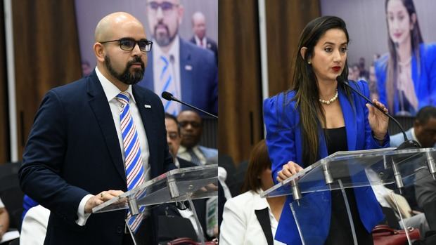 Boris de León y Crystal Fiallo
