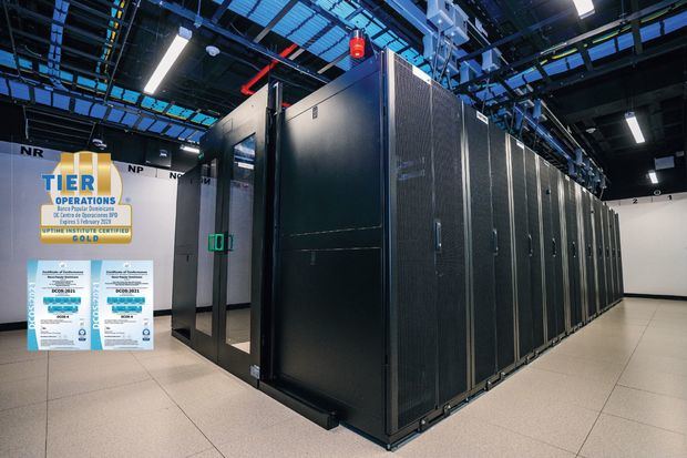 Actualmente, solo 110 centros de datos en el mundo han alcanzado esta certificación
máxima.