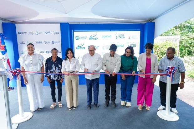 Fundación Popular e INFOTEP inauguran Centro Formación Río Yuna.