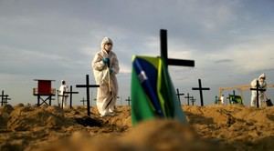 Brasil rebasa las 120.000 muertes por Covid-19 tras sumar 758 en el último dí­a