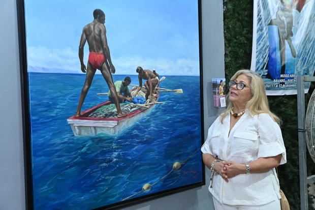 Brenda Pérez en la Gala Premier de ART GABANGI 2025.