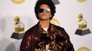 La noche de éxito de Bruno Mars en el Grammy