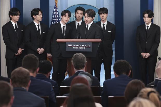 BTS, tras ver a Biden: Queremos levantar la voz contra los crí­menes de odio.