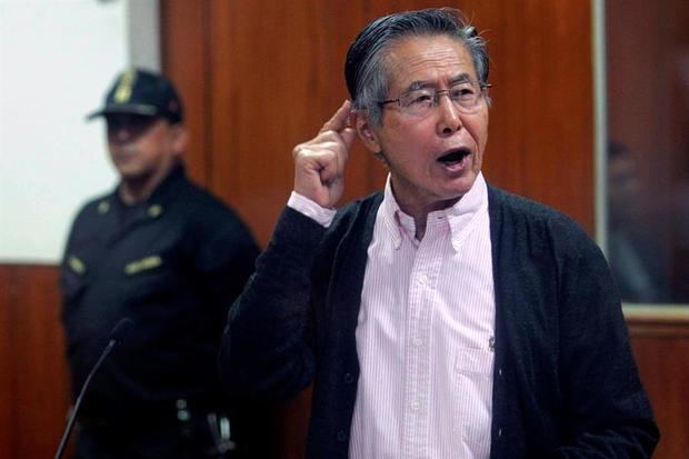 En la imagen, el expresidente peruano Alberto Fujimori. 