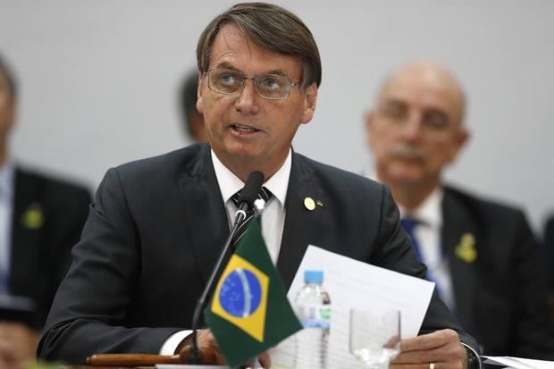 El presidente de Brasil, Jair Bolsonaro.