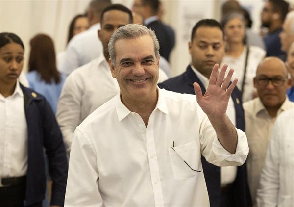 El presidente de República Dominicana, Luis Abinader, en una fotografía de archivo. 