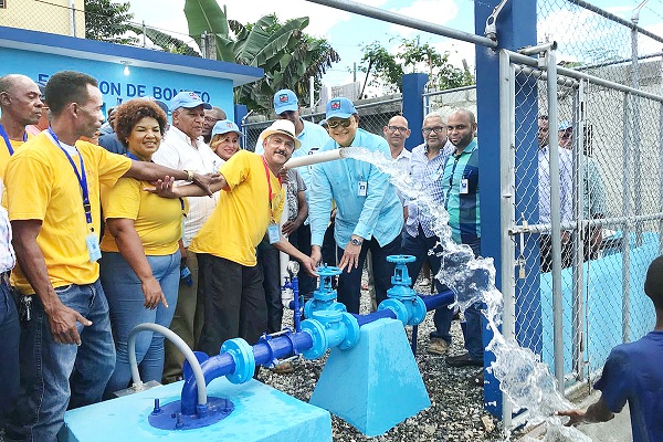 Aumento de suministro de agua potable