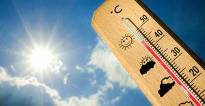 Condiciones de buen tiempo y temperaturas calurosas sobre gran parte del país