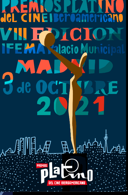 Carteles de ediciones anteriores del Premio Platino del Cine Iberoamericano.