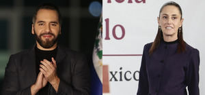 Bukele y Sheinbaum lideran aprobación presidencial en Latinoamérica, Balcázar sigue último