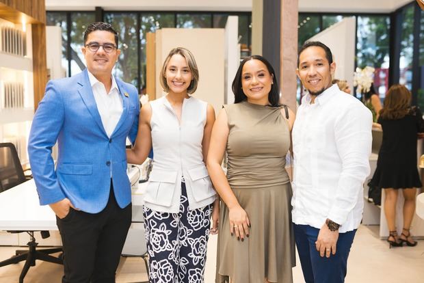 Willy Rodríguez, Bianca Pérez, Gabriela Hernández y Reynaldo Acevedo