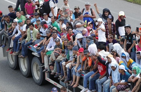 Más de 7.000 personas viajan en caravana migrante, según estimación de la ONU