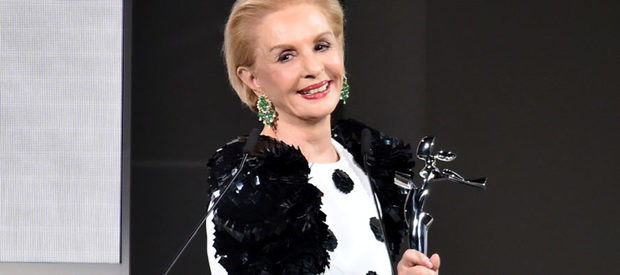 La diseñadora venezolana Carolina Herrera.