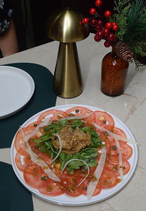 Carpaccio Pomodoro.