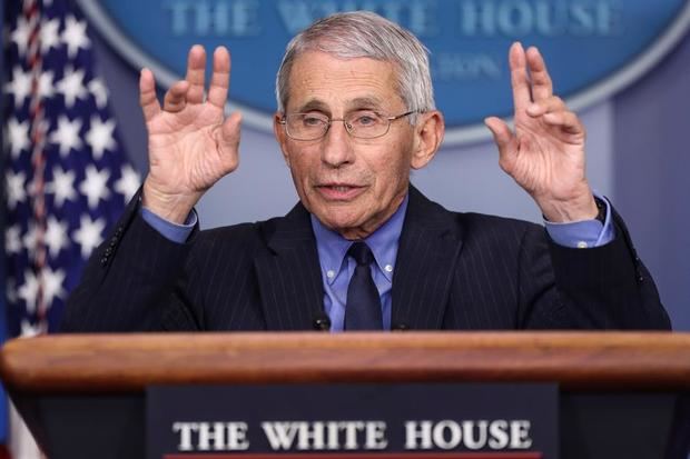 En la imagen, el epidemiólogo jefe de Estados Unidos, Anthony Fauci.