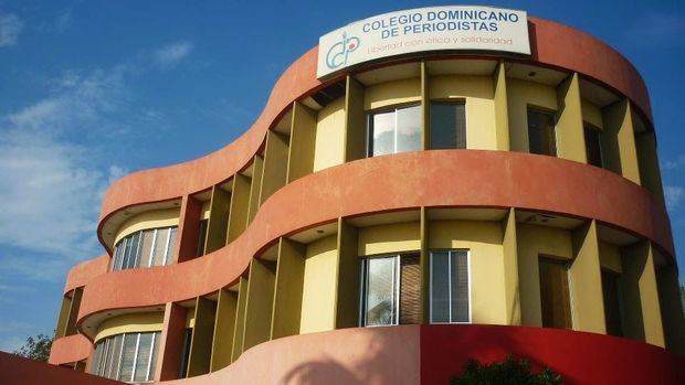 Fachada del Colegio Dominicano de Periodistas, CDP.