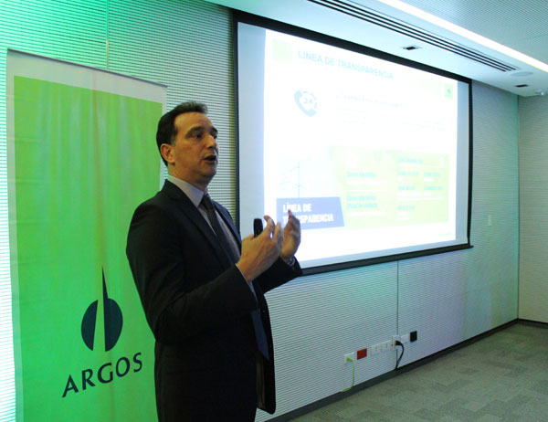 Gary Manuel de la Rosa, director general de Argos Dominicana