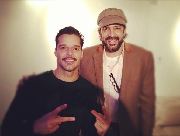 Ricky Martin y Juan Luis Guerra.