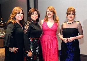 Grace Gómez, Vielka Castillo, Joanna Velázquez y Yokasta Martínez