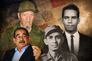 Delio Gómez Ochoa, Enrique Jiménez Moya, Juan Miguel Román y Mayobanex Vargas