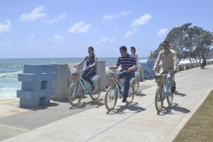  Preparan locaciones para crear un sistema de ciclovía en Santo Domingo