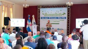 Productores de San Juan y Elías Piña recibirán RD$12 millones para modernizar riego agrícola
