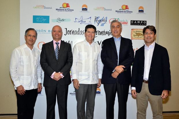 Chef Carlos Estévez, Jesús Durán, Luis Ros, Juan Bancalari,  Rafael Blanco Tejera.