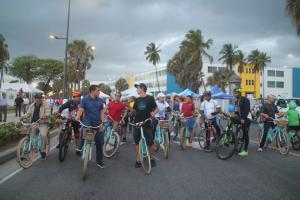 Alcalde David Collado promueve ciclismo con 