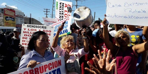 Momentos de la protesta