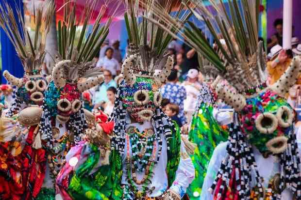Comparsas en el Carnaval de Punta Cana.