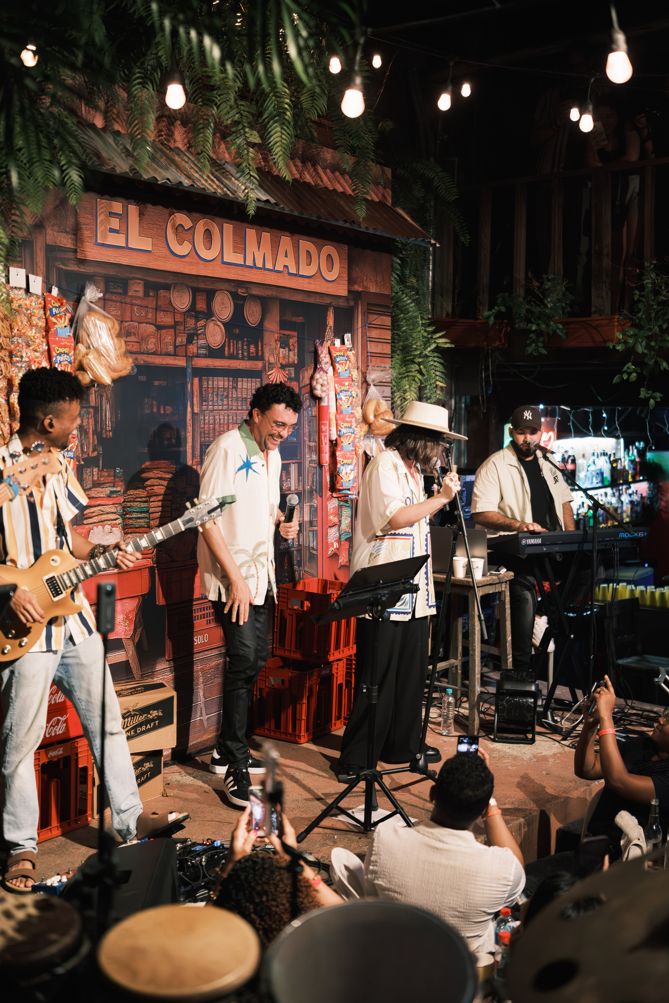 Covi Quintana y Andres Cepeda.