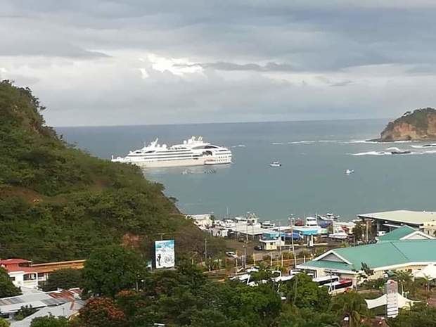 Embarcación francesa inaugura la temporada de cruceros 2019-2020 en Nicaragua.