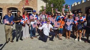 Estadounidenses celebrarán Independencia EE.UU a su llegada a Puerto Plata