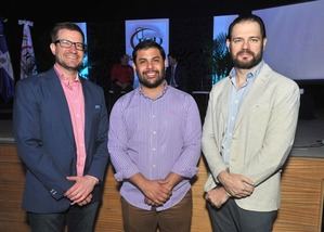 Chris Masik, Rodrigo Díaz y José Antonio Pais