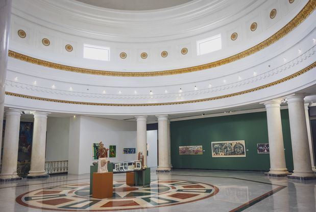 Cúpula del Palacio de Bellas Artes que acoge la Galería Nacional.