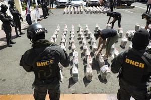 República Dominicana ocupa más de 2 toneladas de cocaína llegaron de Ecuador