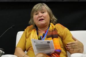 En la imagen, la directora de ONU Mujeres para América Latina y el Caribe, la uruguaya María-Noel Vaeza.