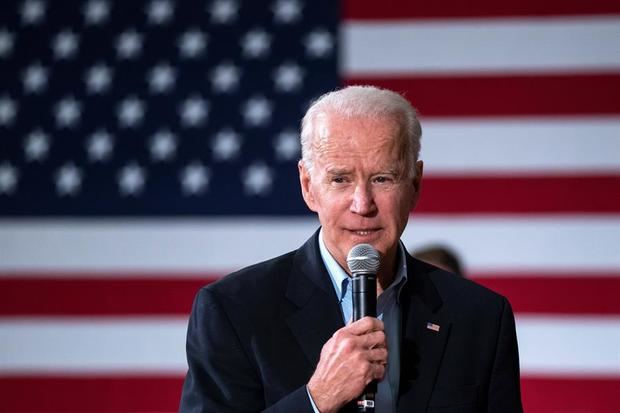 En la imagen, el aspirante demócrata a la Casa Blanca, Joe Biden.