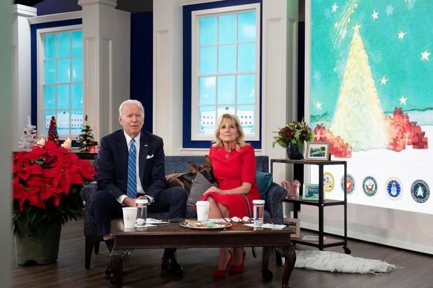 Mensaje navideño de Joe y Jill Biden.