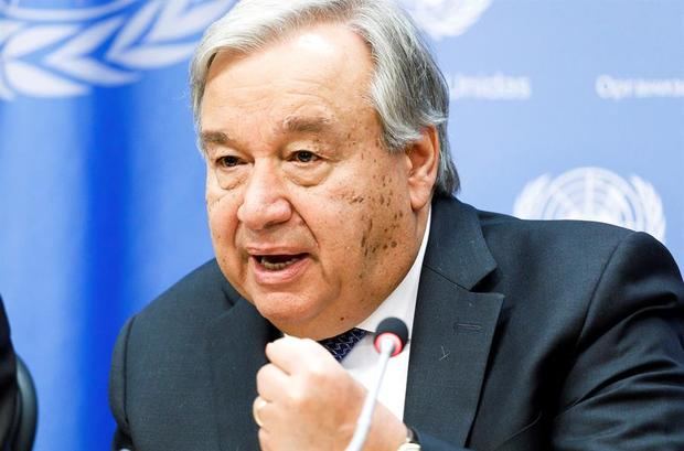 En la imagen, el secretario general de la ONU, António Guterres.