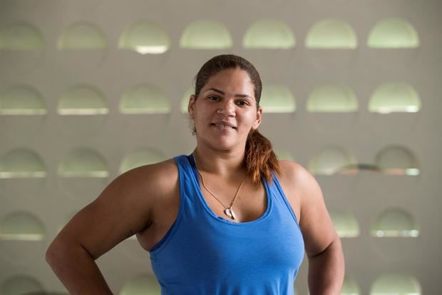 En la imagen, la dominicana Prisilla Rivera, capitana de la selección de voleibol.