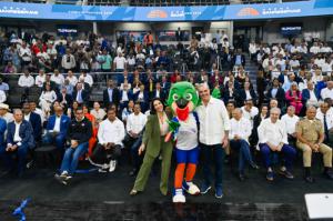 Presidente Abinader inaugura la remodelada Arena Banreservas Virgilio Travieso Soto