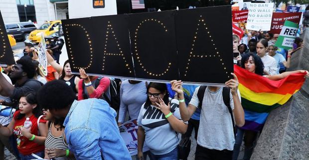Protestas en favor del DACA