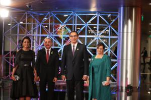 Danilo y Primera Dama asisten al acto inaugural VIII Cumbre de las Américas