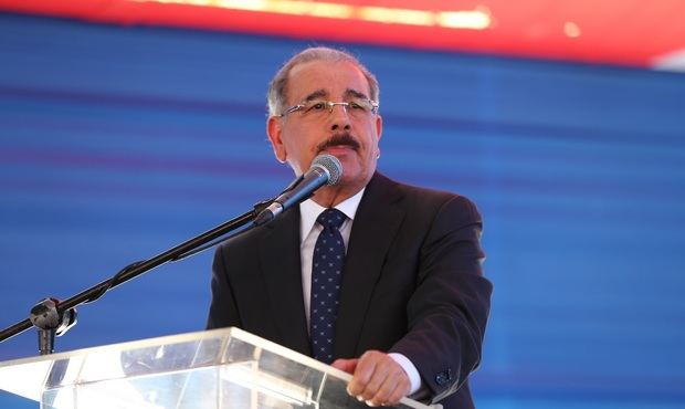 El presidente Danilo Medina. 