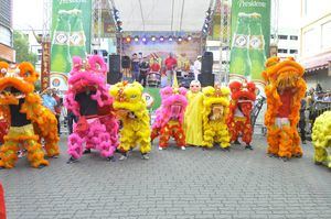Colonia china celebra su tradicional año nuevo
