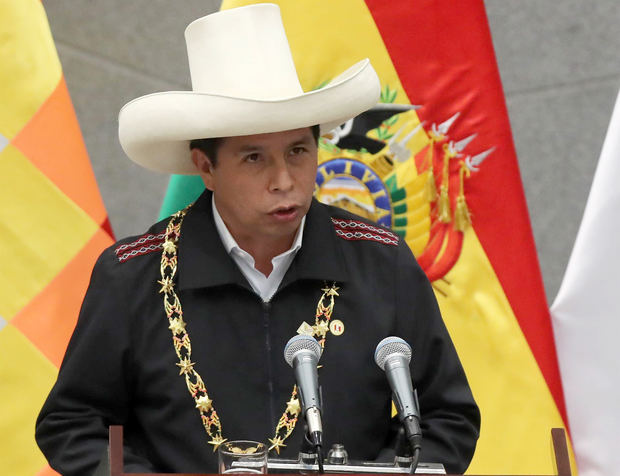 Fotografía de archivo del presidente de Perú, Pedro Castillo.
